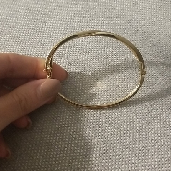 Swarovski gold bracelet with crystals - Picture 2 of 4